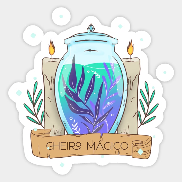 Cheiro Magico Sticker by Studio-Sy